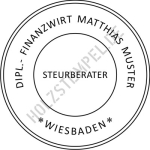 Steuerberater Stempel