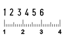 Ziffernstempel 4 mm 6 stellig