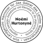 Preview: Stativstempel S2045 Siegelstempel 12