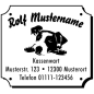 Preview: Motivstempel mit Motiv Jack Russel Welpe