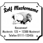 Preview: Motivstempel Bison