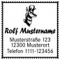 Preview: Motivstempel Gamskopf