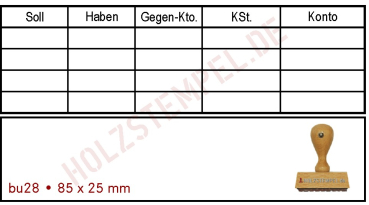 Buchungsstempel 28