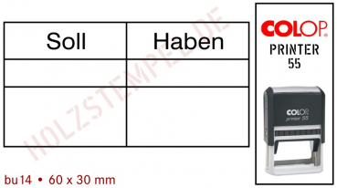 Buchungsstempel Printer 14