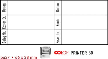 Kontierungsstempel 27