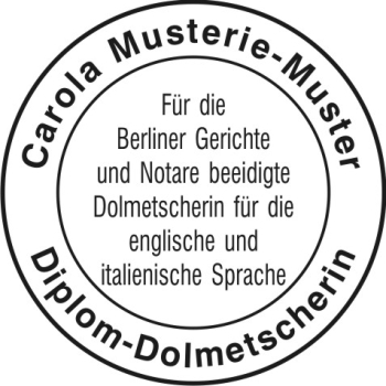 Stativstempel S2045 Siegelstempel 04