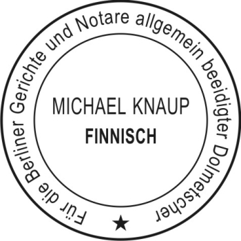 Holzstempel Siegelstempel 06