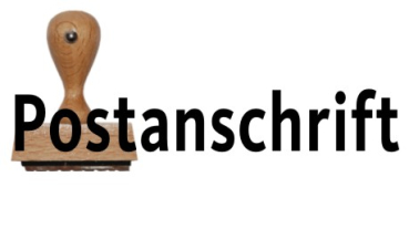 Postanschrift