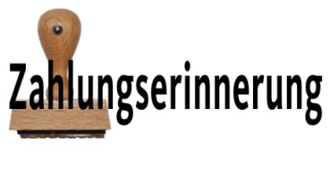 Zahlungserinnerung