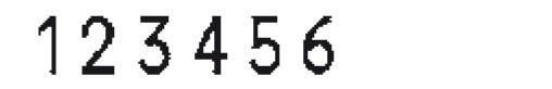 Paginierstempel B6K 5,5 mm Antiqua