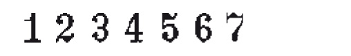 Paginierstempel C1 3,5 mm 8 stellig Antiqua