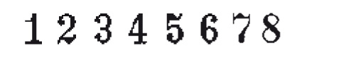 Paginierstempel C1 3,5 mm 8 stellig Antiqua