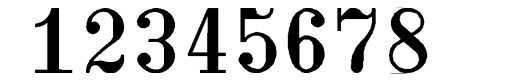 Paginierstempel C1 5,5 mm 8 stellig Antiqua