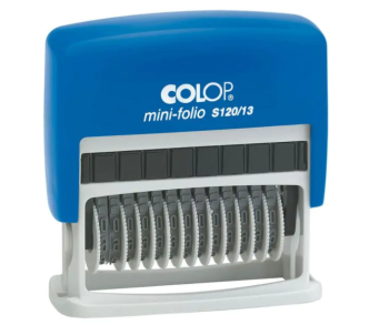 Colop Mini-Folio S 120/13 Ziffernstempel