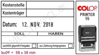 Kontierungsstempel 09