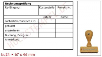 Buchungsstempel 24