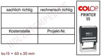 Buchungsstempel Printer 15