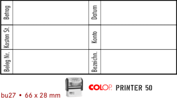 Kontierungsstempel 27