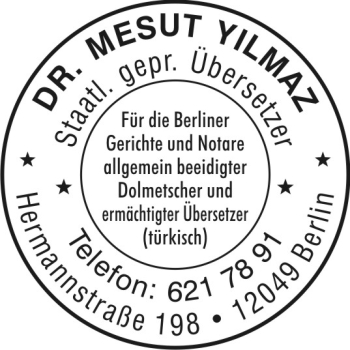 Stativstempel S2045 Siegelstempel 07