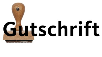 Gutschrift