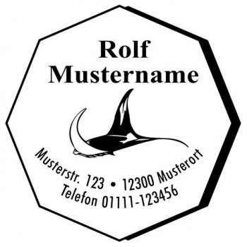 Motivstempel Mantarochen