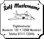 F117 Motivstempel